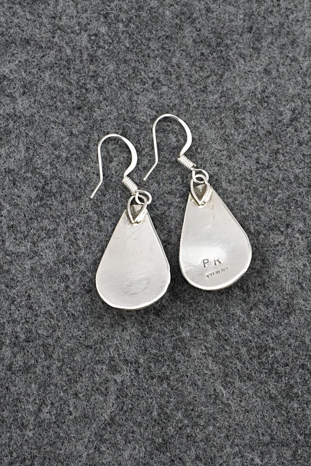 Turquoise & Sterling Silver Earrings - Priscilla Reeder