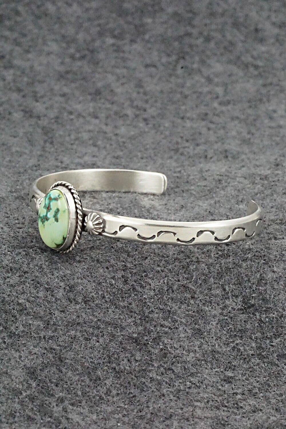 Turquoise & Sterling Silver Bracelet - Samuel Yellowhair