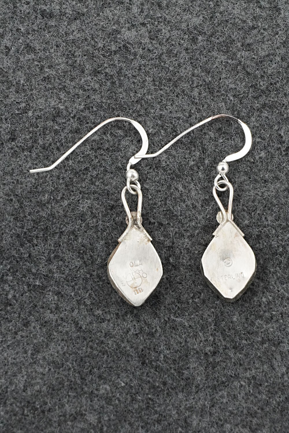 Multi-Stone Inlay & Sterling Silver Earrings - Ola Eriacho