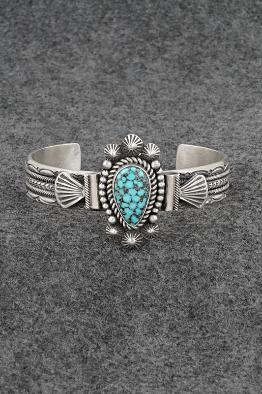 Turquoise & Sterling Silver Bracelet - Michael Calladitto