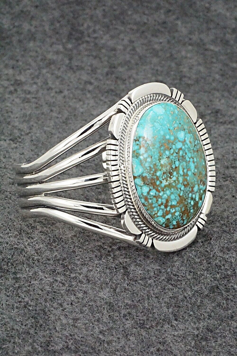 Turquoise & Sterling Silver Bracelet - Thomas Francisco