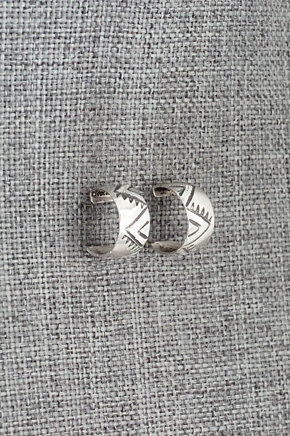 Sterling Silver Hoop Earrings - Nora Ashley