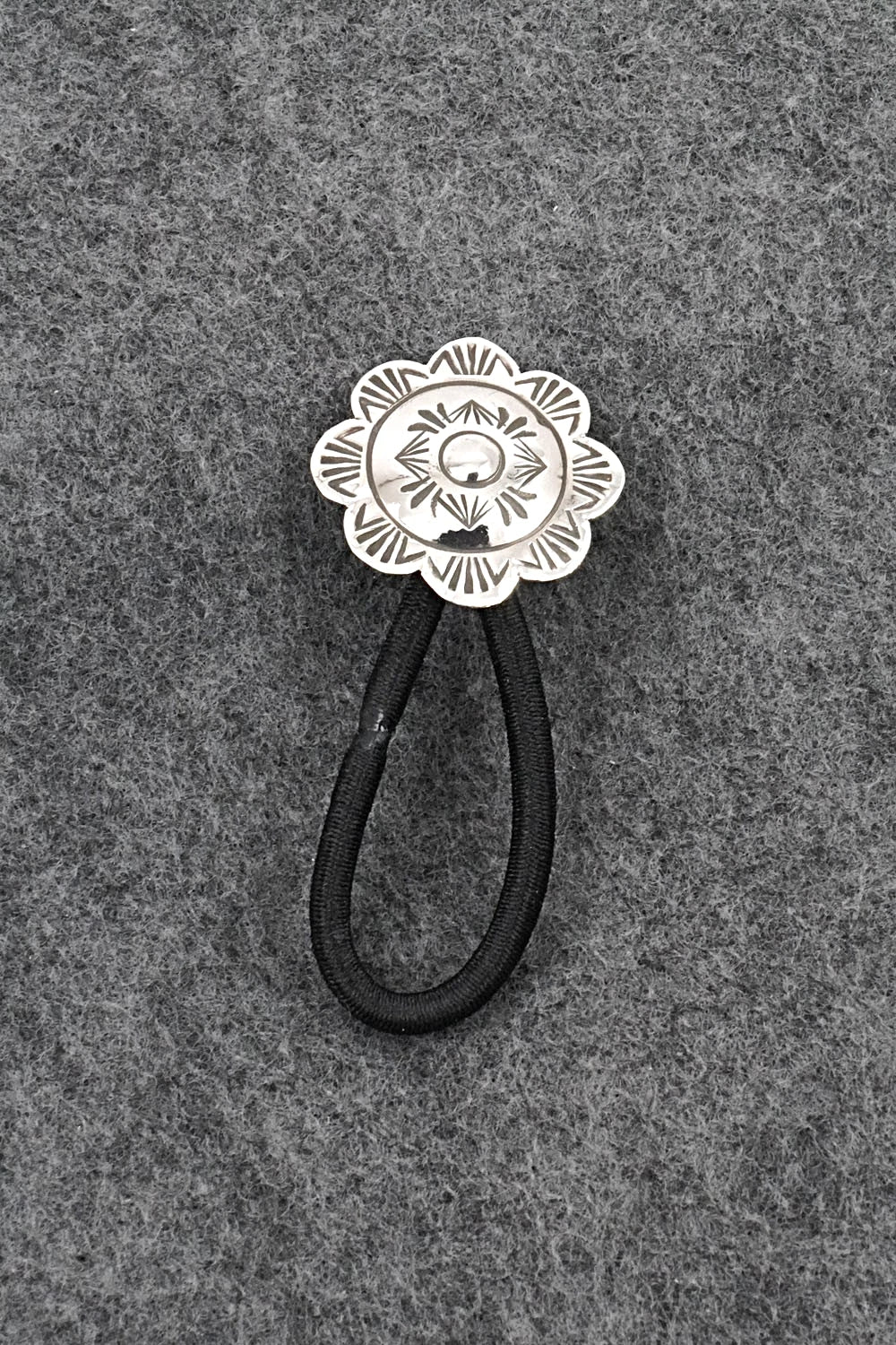 Sterling Silver Hair Tie - Bertha Begay