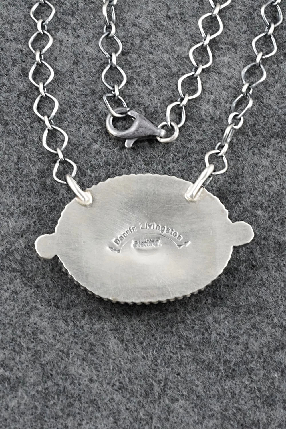 Morado & Sterling Silver Necklace - Darrin Livingston