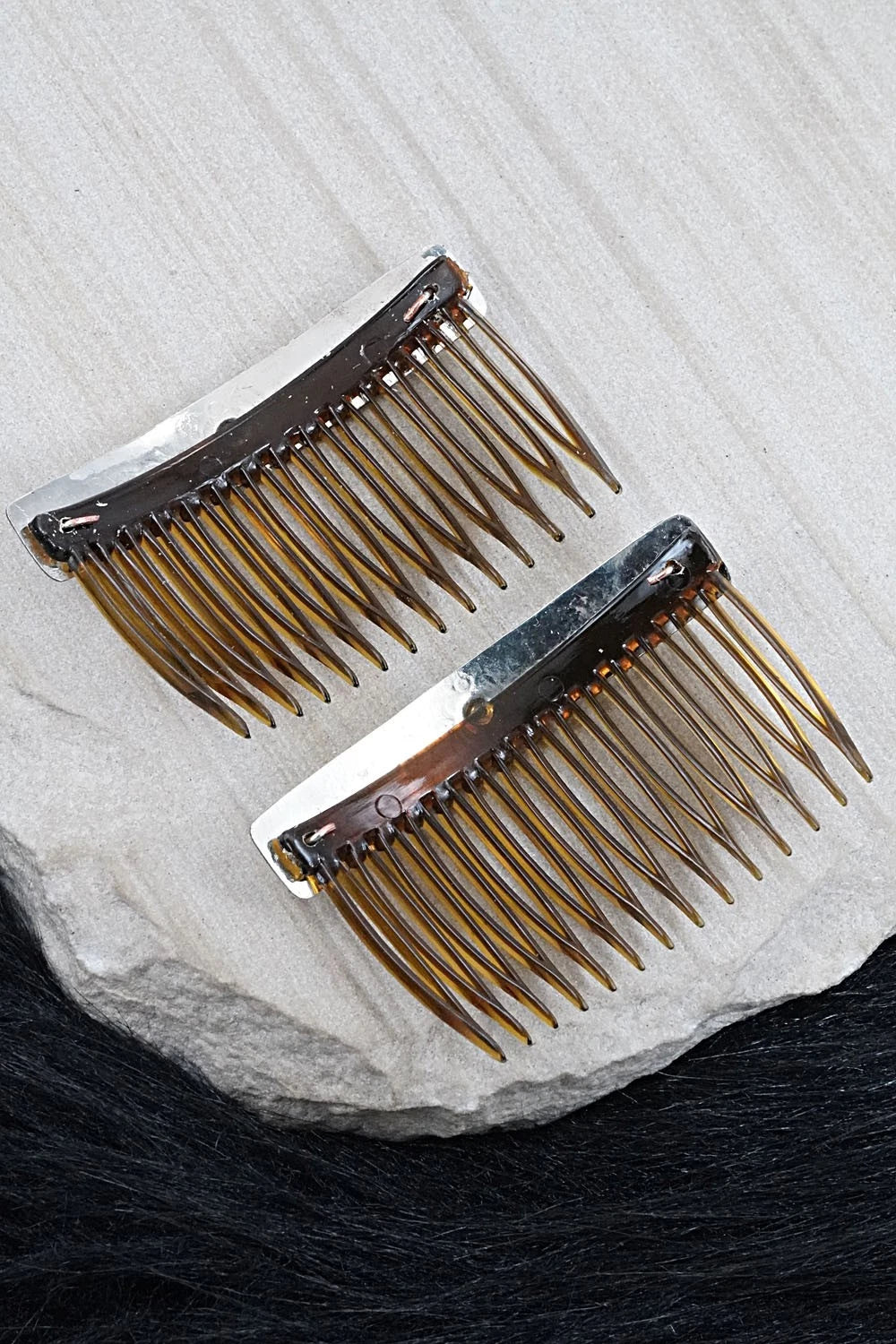 Sterling Silver Hair Combs - Bertha Begay