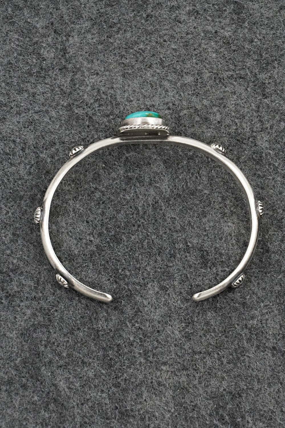 Turquoise & Sterling Silver Bracelet - Samuel Yellowhair