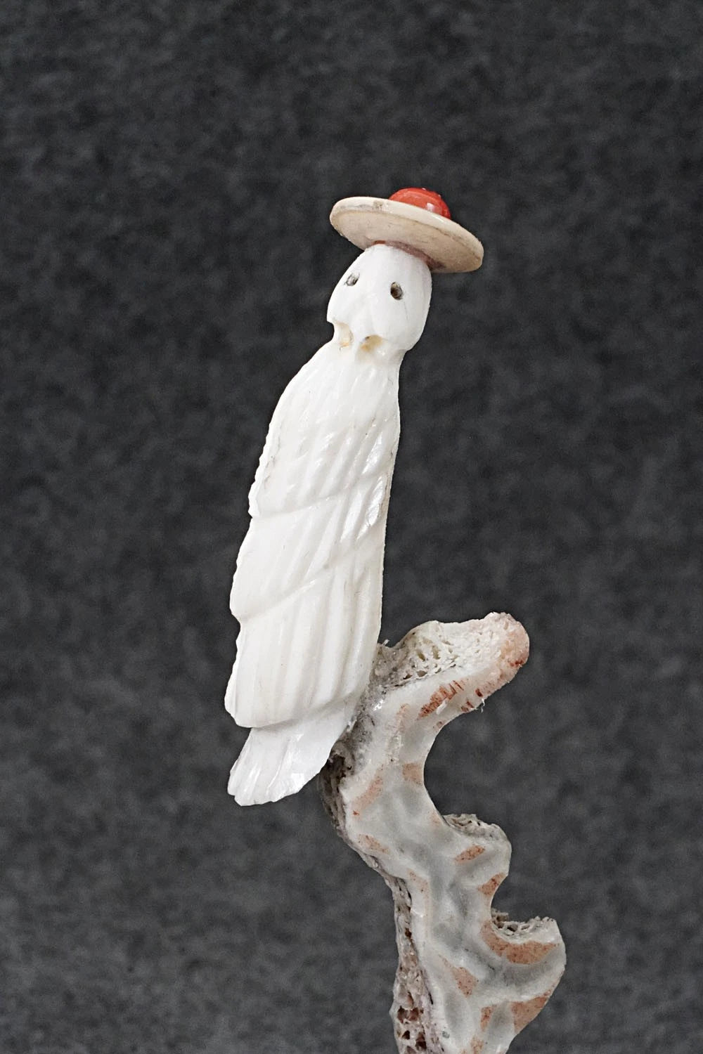 Owl Zuni Fetish Carving - Ruben Najera
