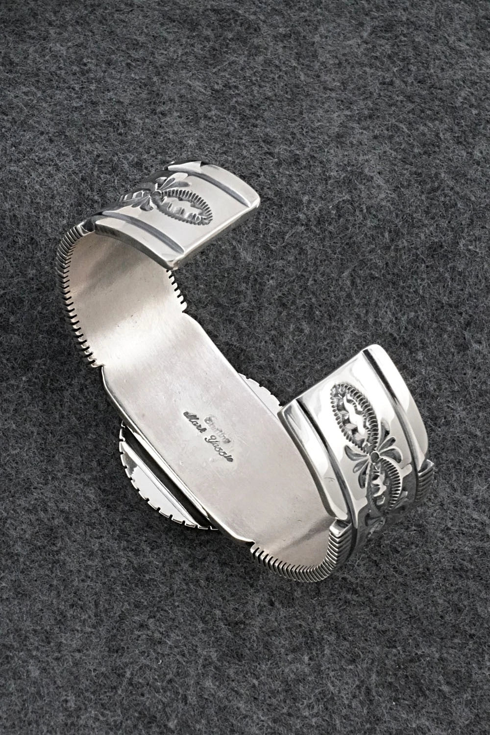 Turquoise & Sterling Silver Bracelet - Mark Yazzie