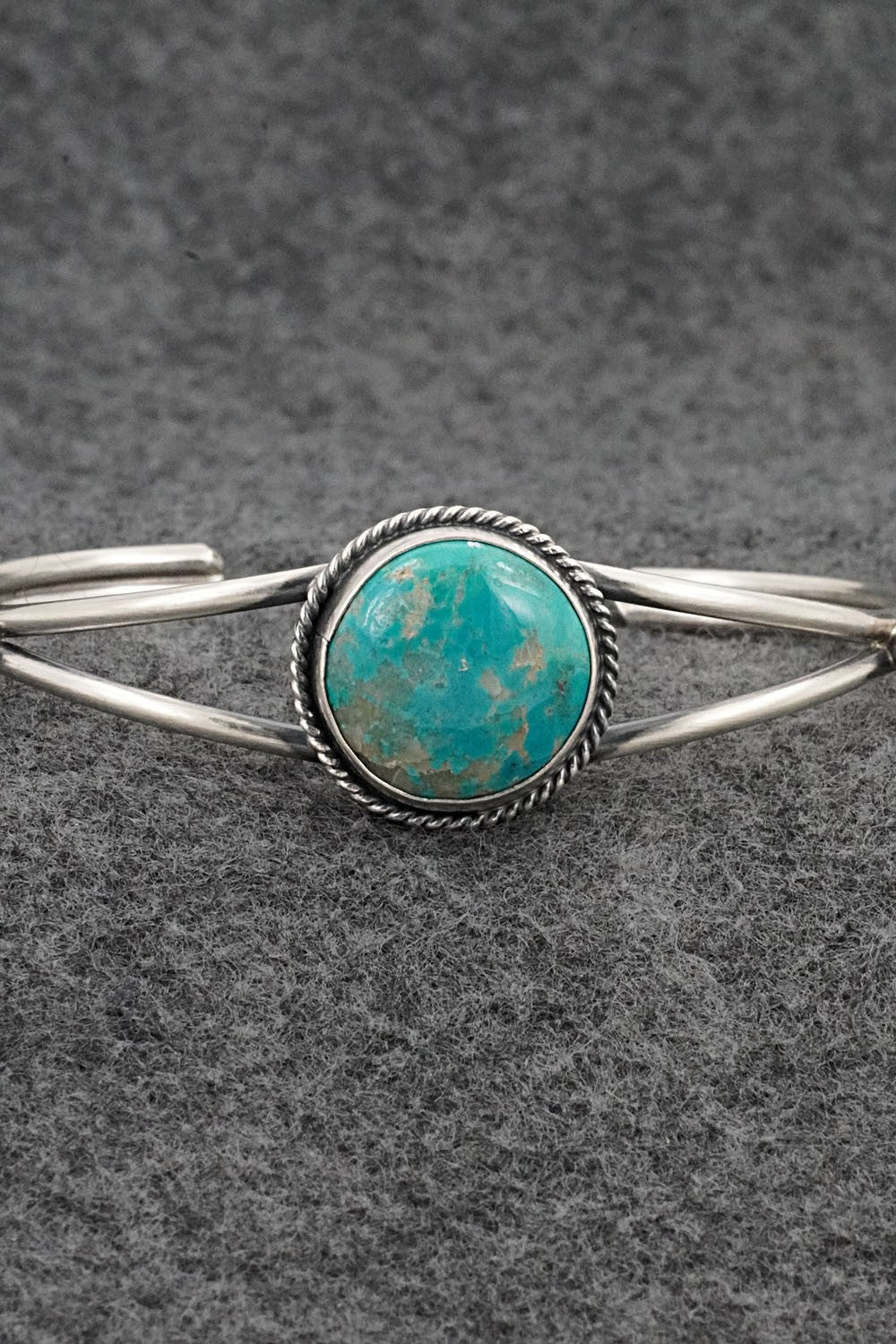 Turquoise & Sterling Silver Bracelet - Rena Begay