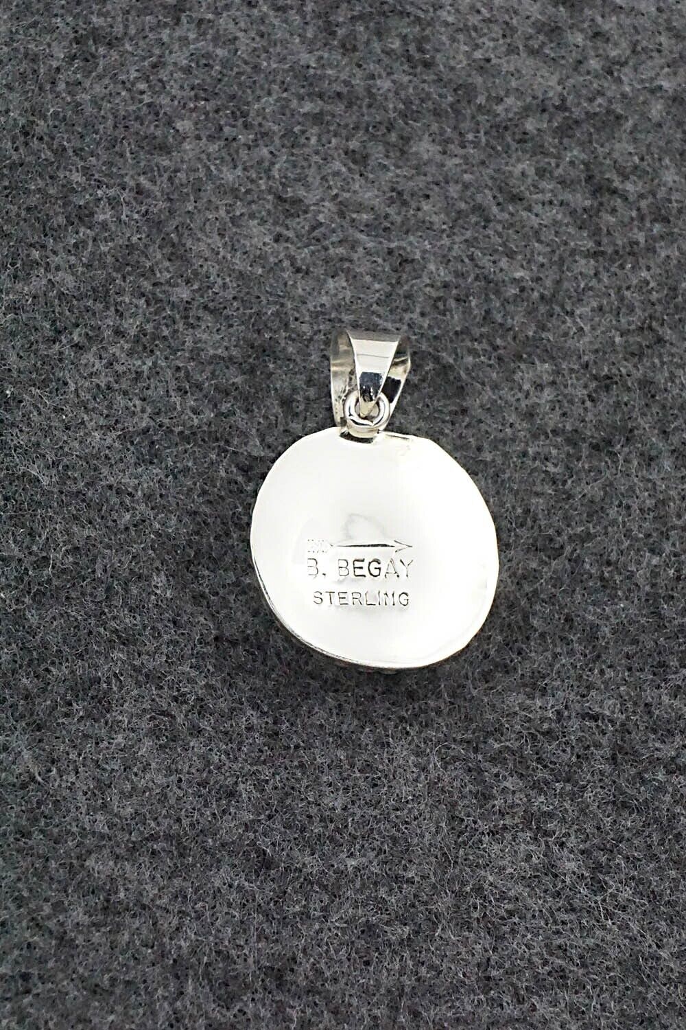 Turquoise & Sterling Silver Pendant - Byron Begay