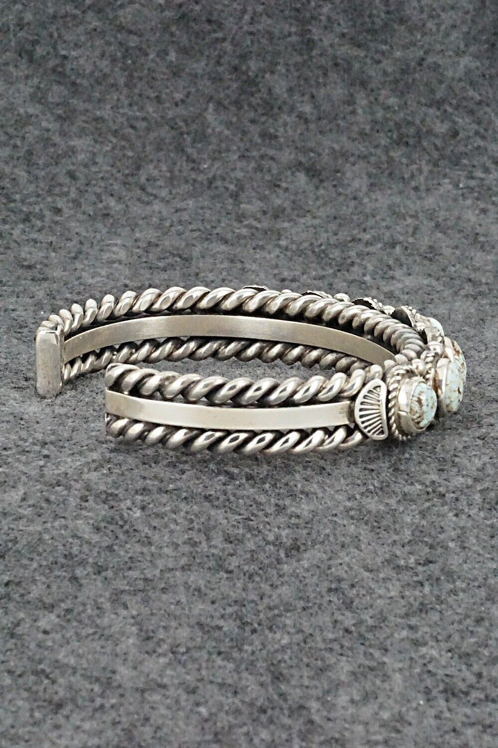 Turquoise & Sterling Silver Bracelet - B. Shorty
