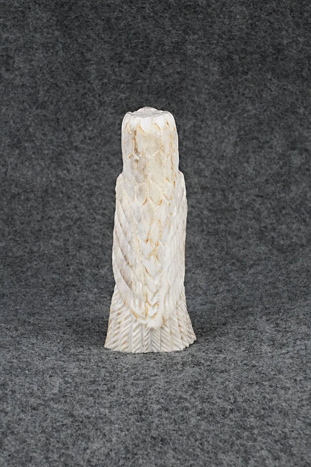 Eagle Zuni Fetish Carving - Garrick Weeka