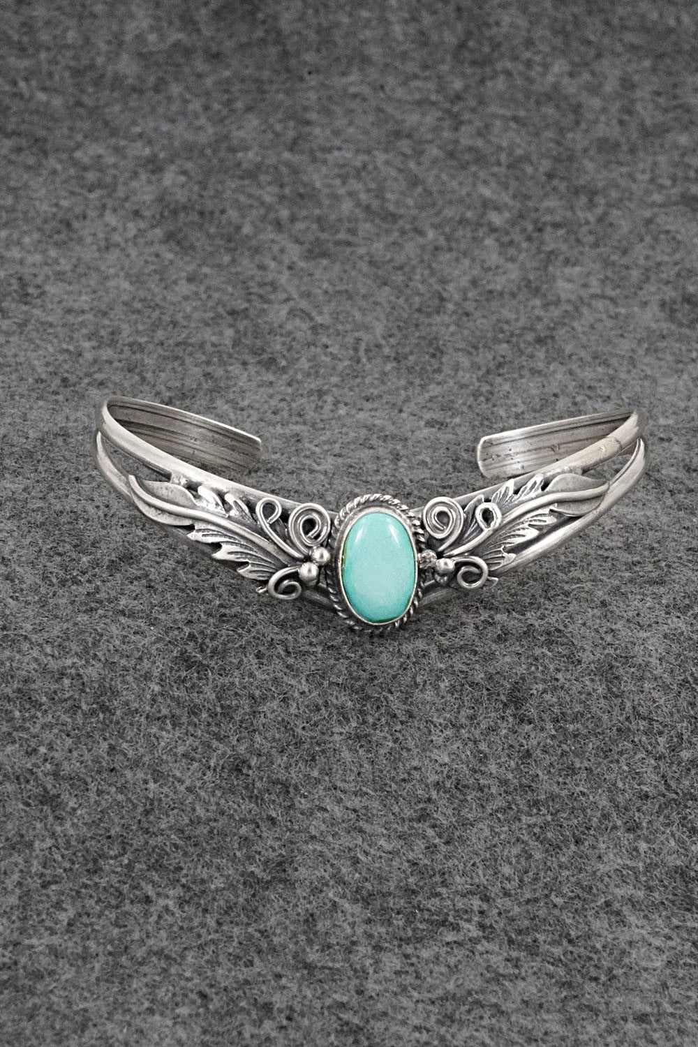 Turquoise & Sterling Silver Bracelet - Jemson Henio
