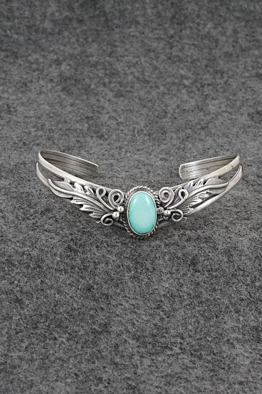 Turquoise & Sterling Silver Bracelet - Jemson Henio
