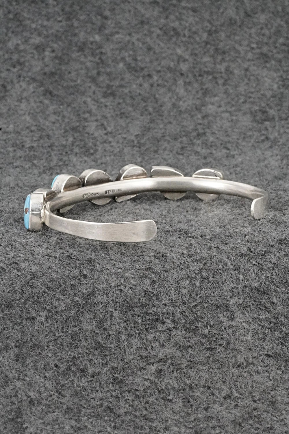 Turquoise & Sterling Silver Bracelet - Verley Betone