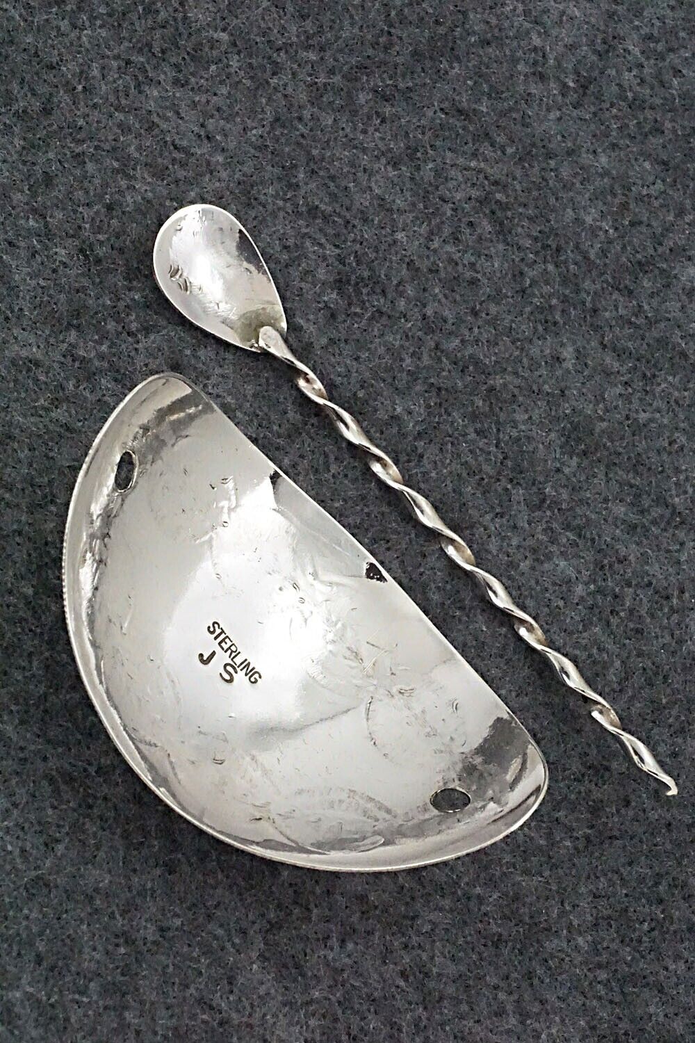 Turquoise & Sterling Silver Hair Pin - Jolene Begay
