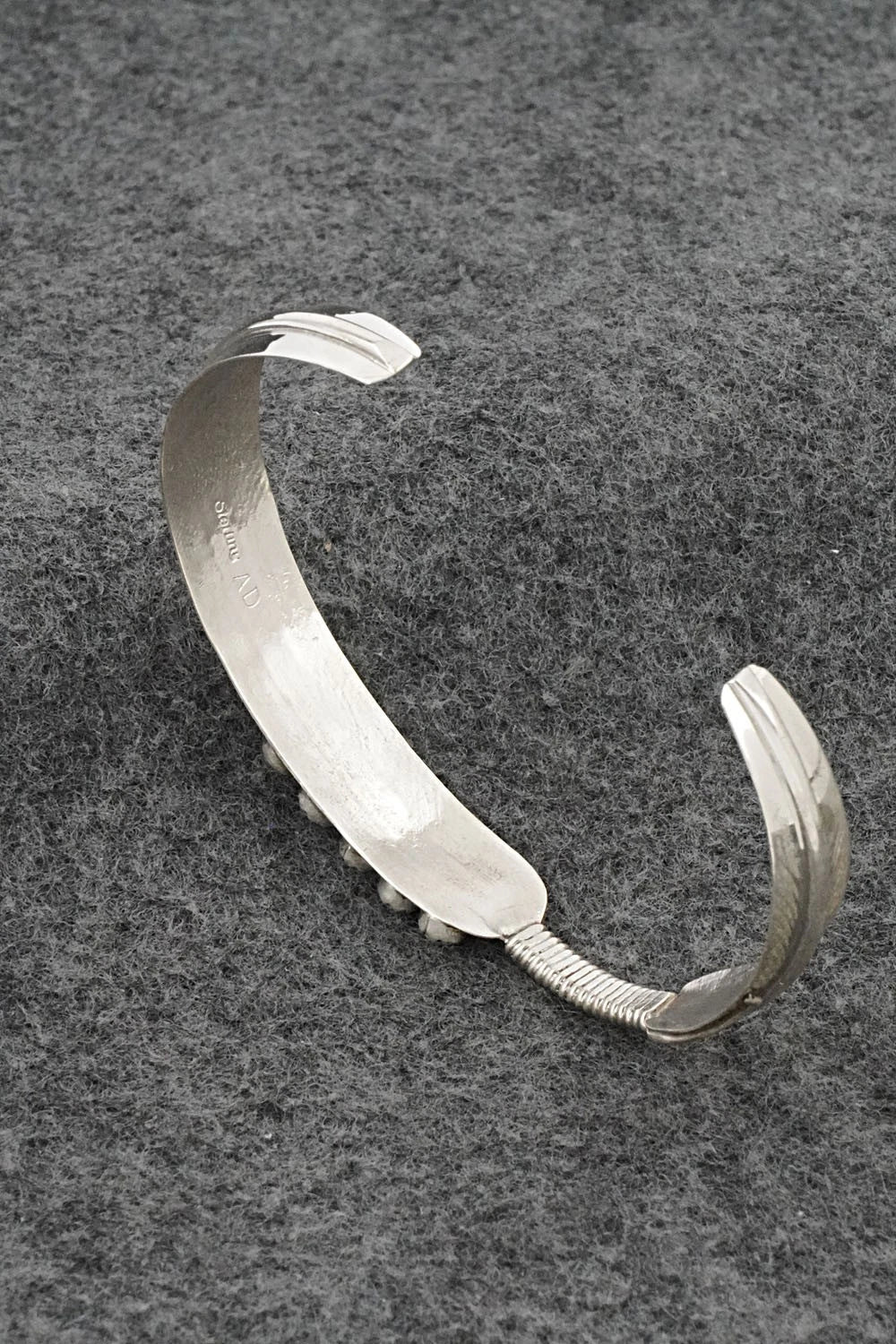 Turquoise and Sterling Silver Bracelet - Aaron Davis
