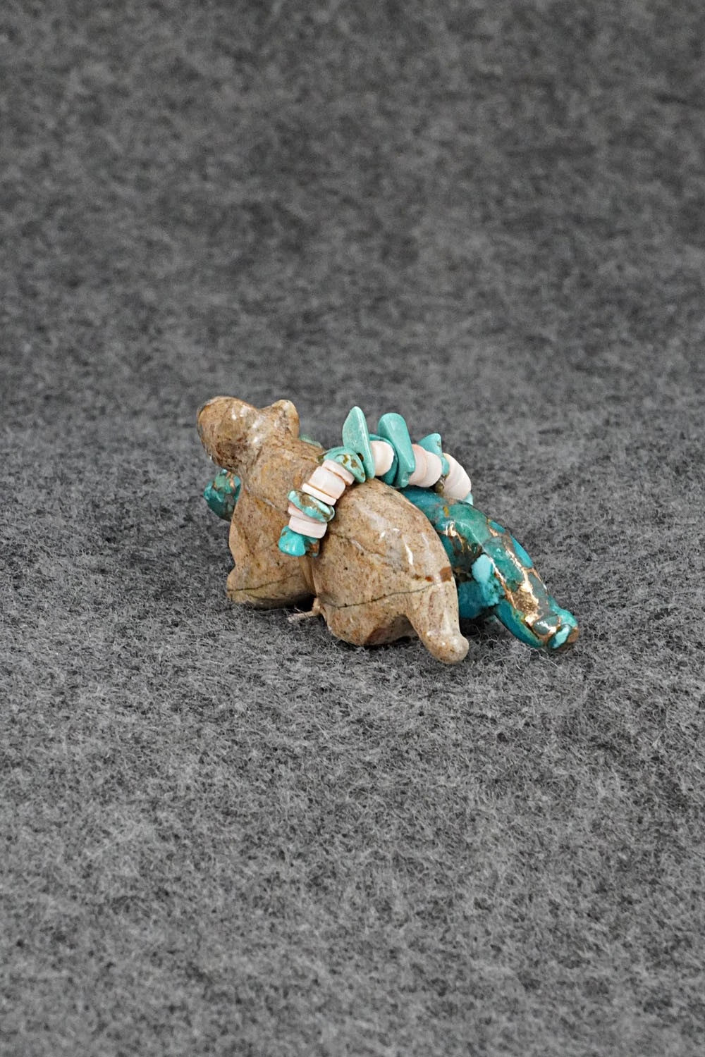 Mountain Lion Zuni Fetish Carving - Daisy Rose Leonard