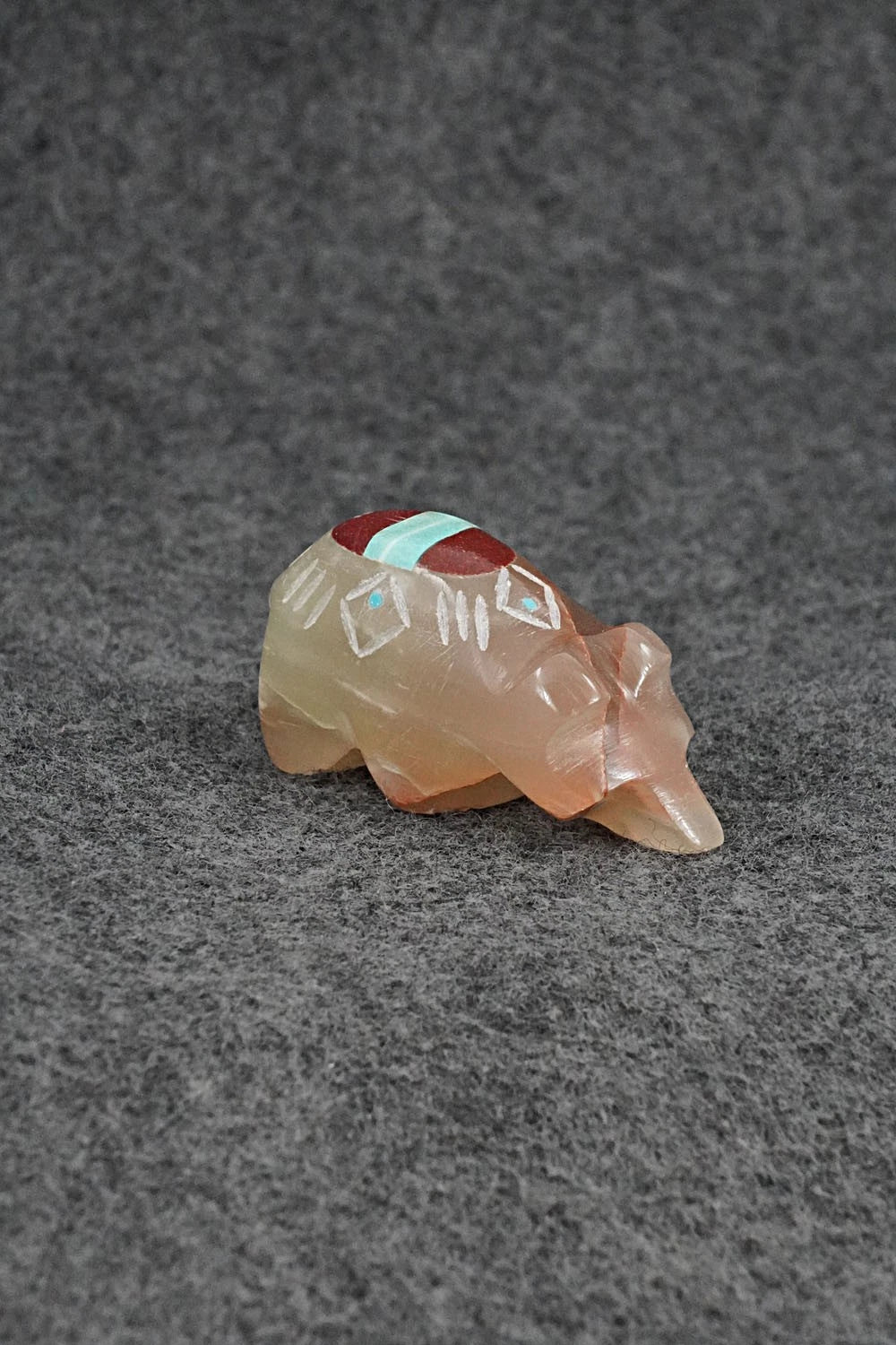 Bear Zuni Fetish Carving - Brandon Phillip