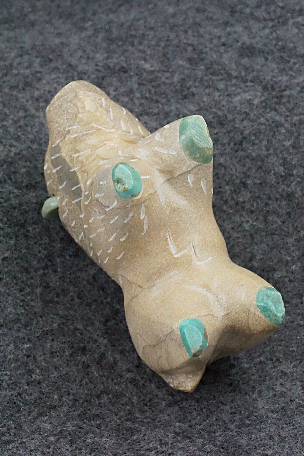 Buffalo Zuni Fetish Carving - Lyndric Leekya