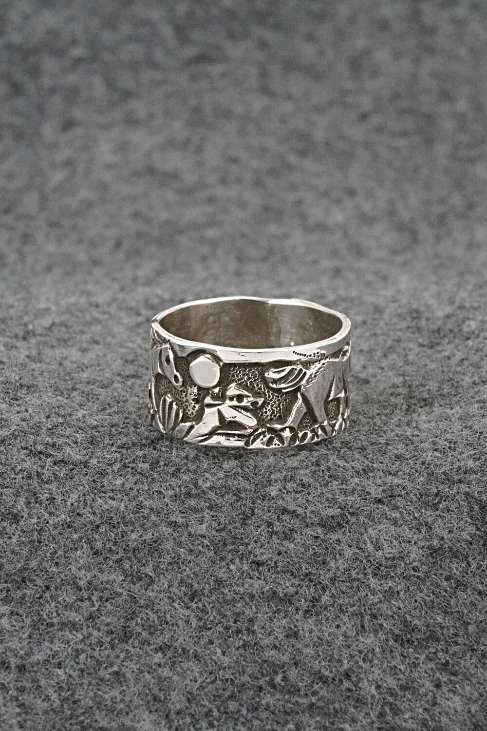 Sterling Silver Ring - Lloyd Becenti - Size 9