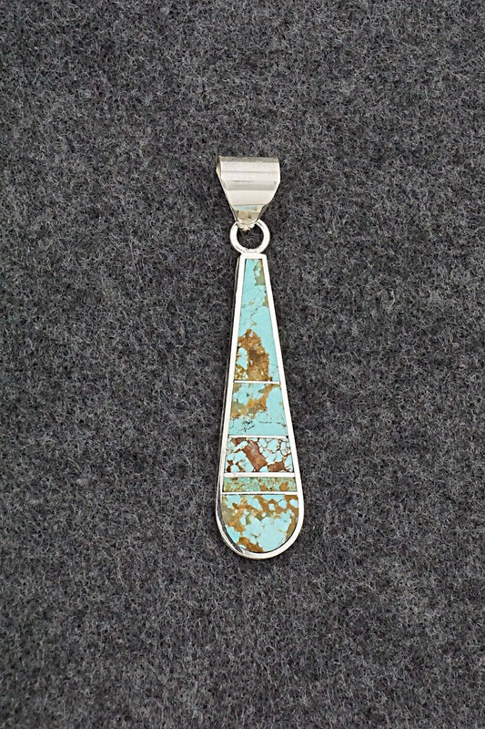 Turquoise & Sterling Silver Pendant - Harold Smith