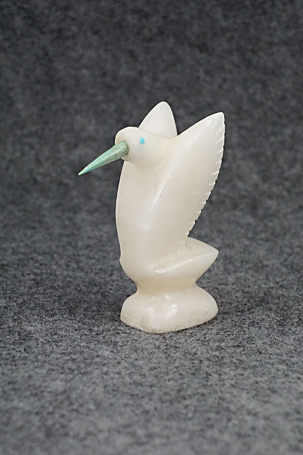 Hummingbird Zuni Fetish Carving - Brandon Phillips