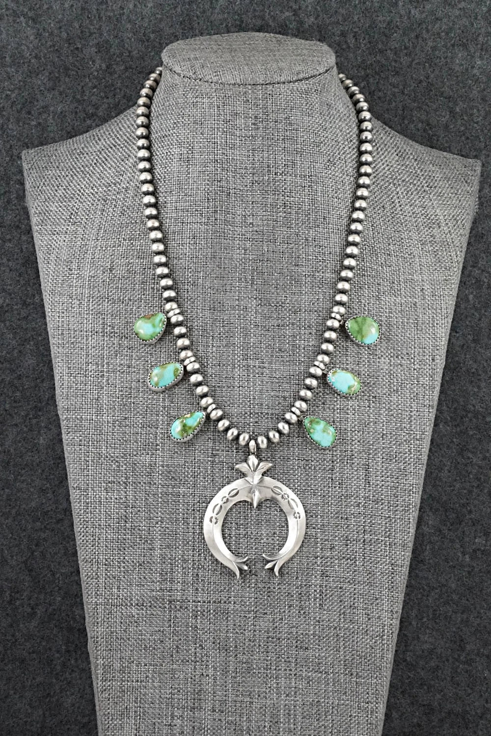 Turquoise & Sterling Silver Necklace - Latricia Largo