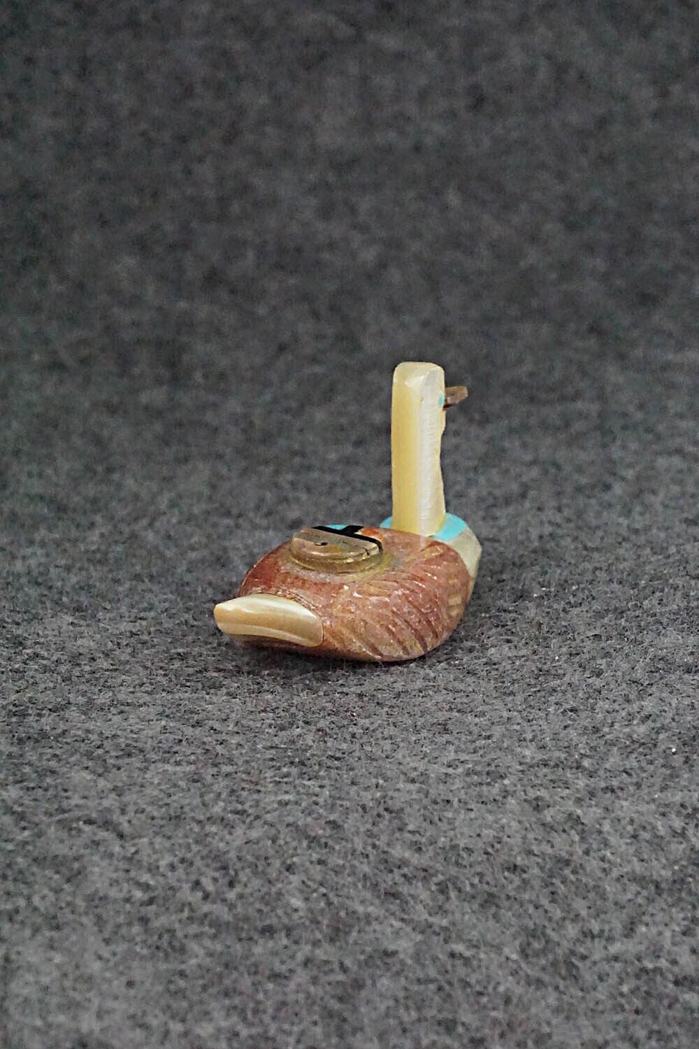 Duck Zuni Fetish Carving - Darrin Boone