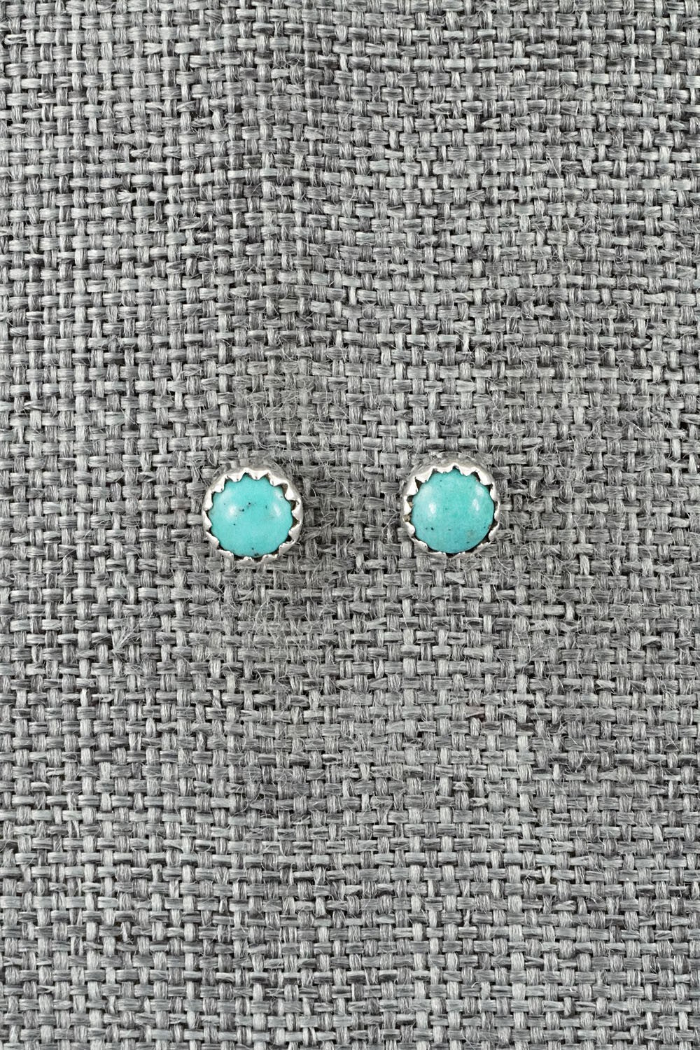Turquoise & Sterling Silver Earrings - Betty Hawthorne