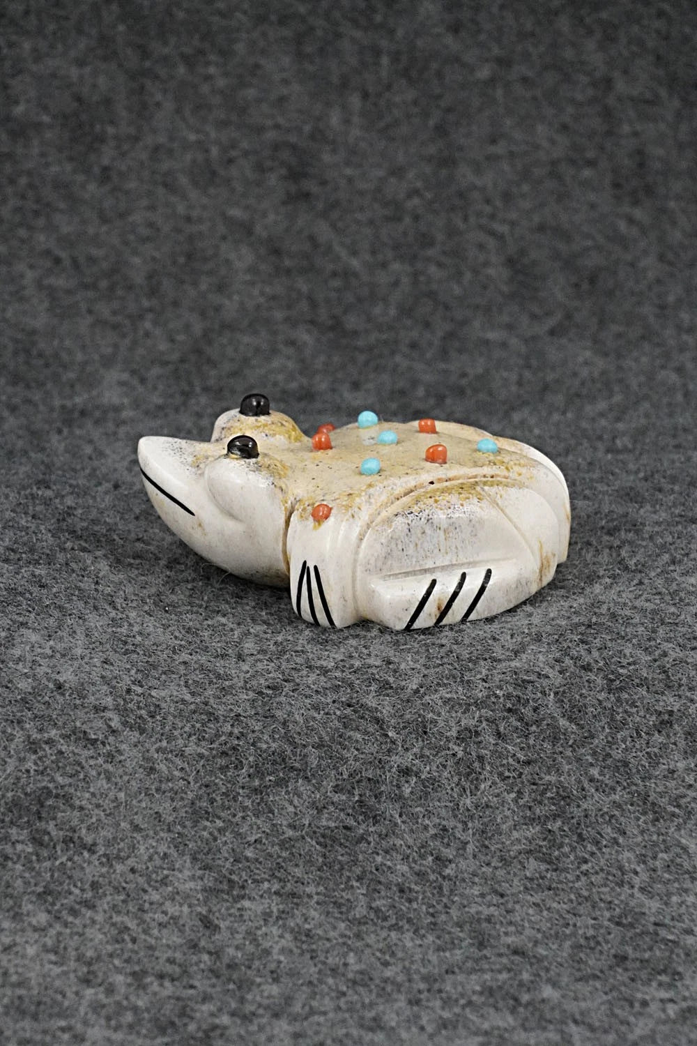 Frog Zuni Fetish Carving - Claudia Peina