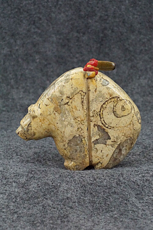 Bear Zuni Fetish Carving - Paulette & Farlan Quam