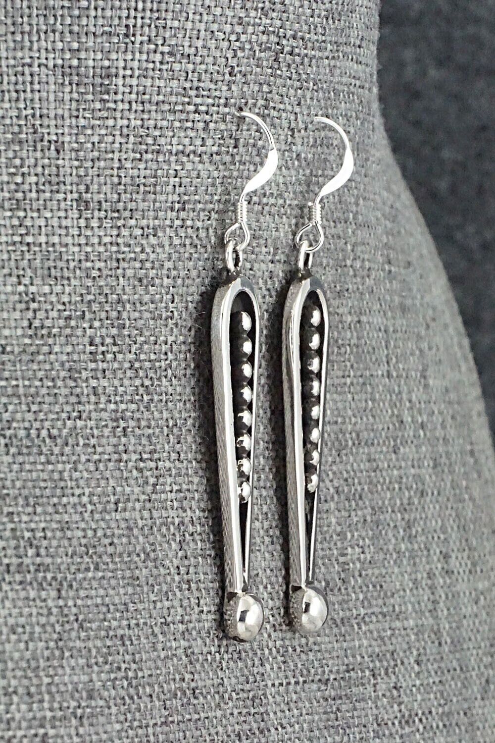 Sterling Silver Earrings - Jonathan Nez