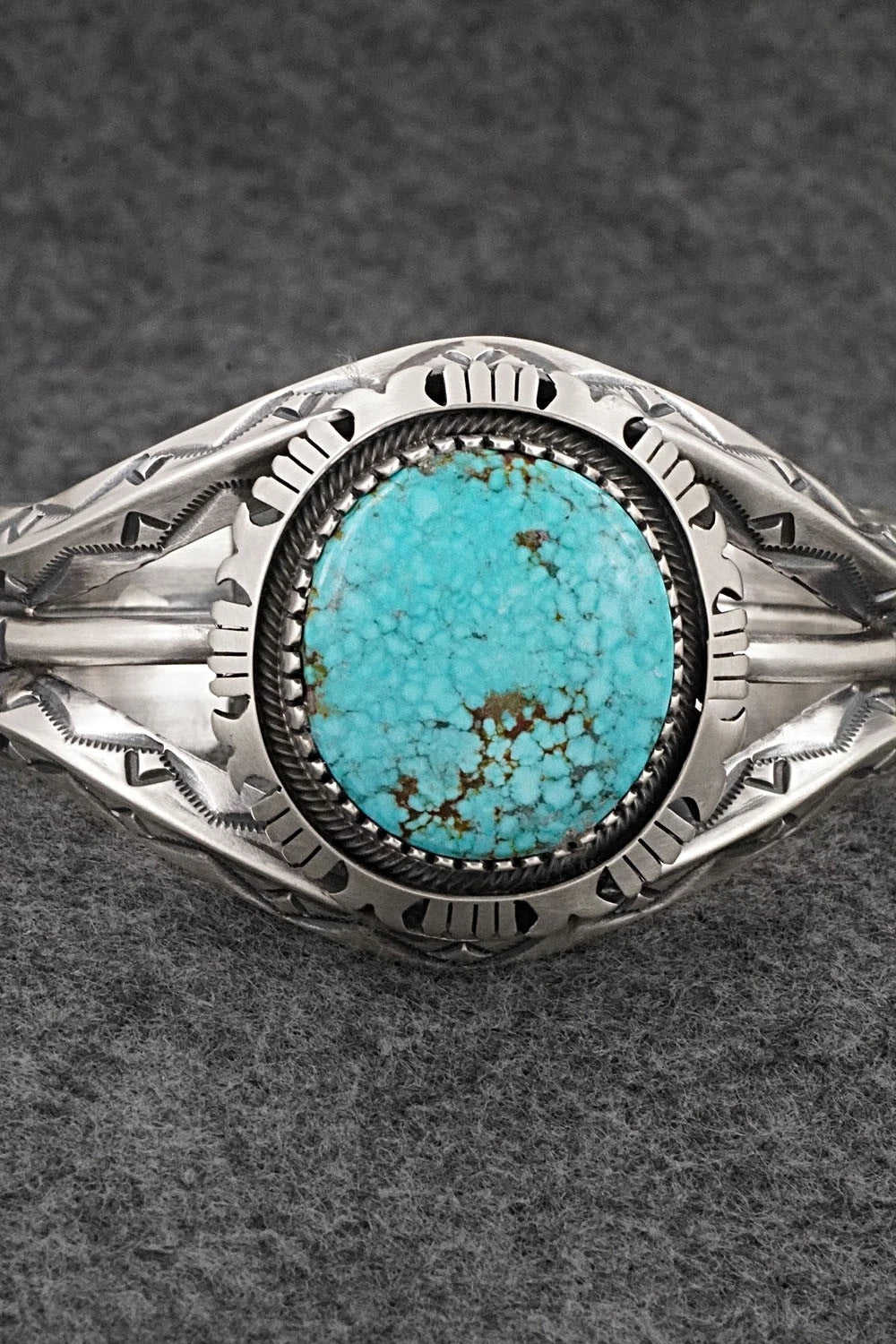 Turquoise & Sterling Silver Bracelet - Randy Boyd