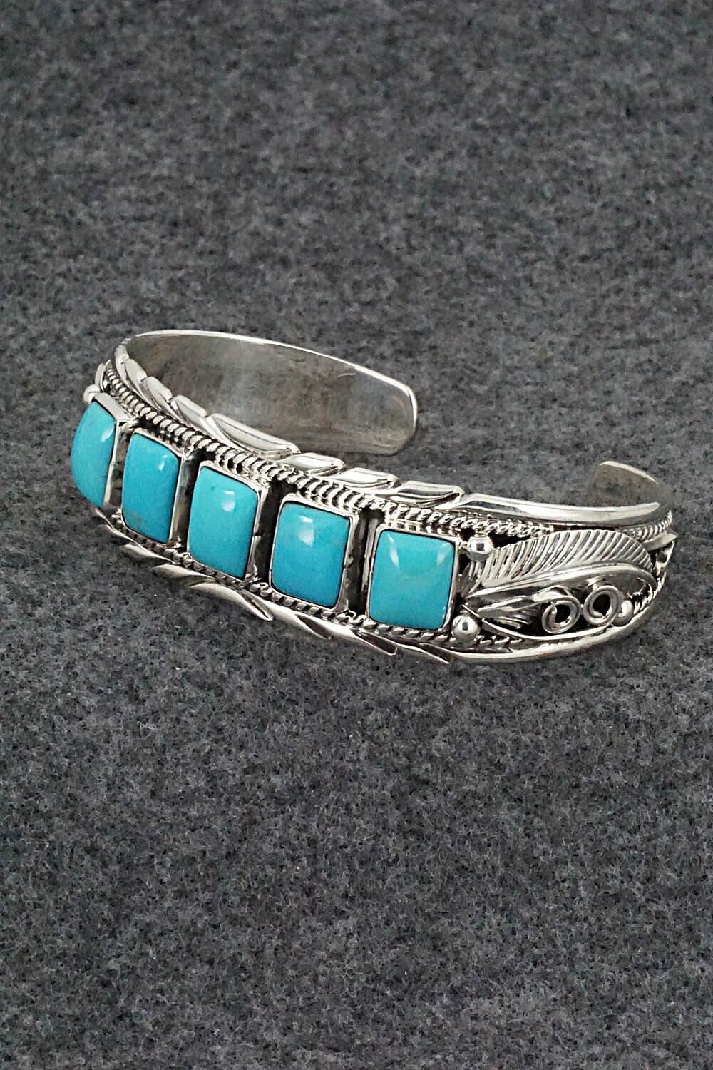 Turquoise & Sterling Silver Bracelet - Davey Morgan