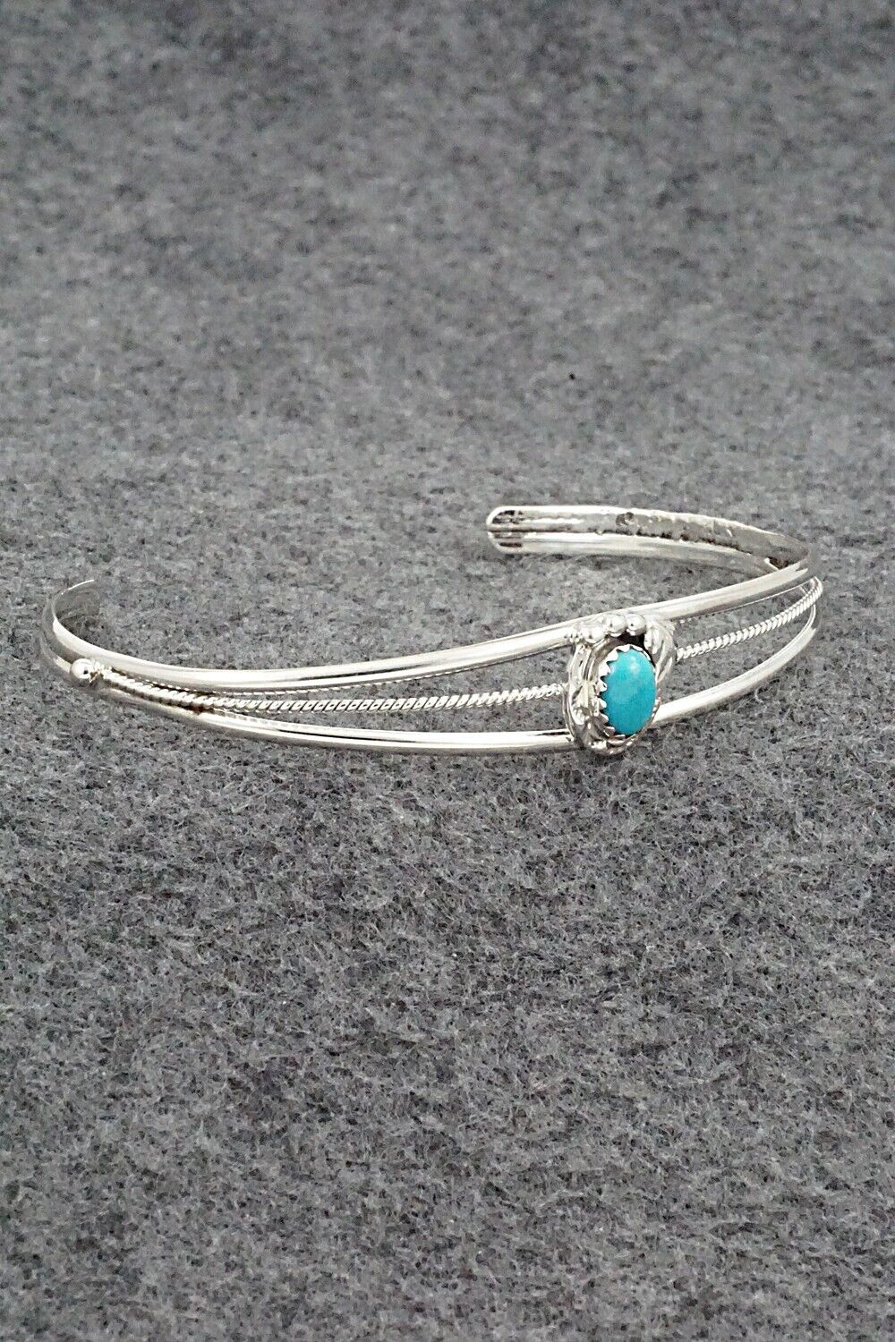 Turquoise & Sterling Silver Bracelet - Harris Largo