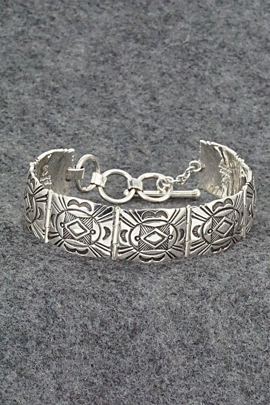 Sterling Silver Link Bracelet - Elgin Tom