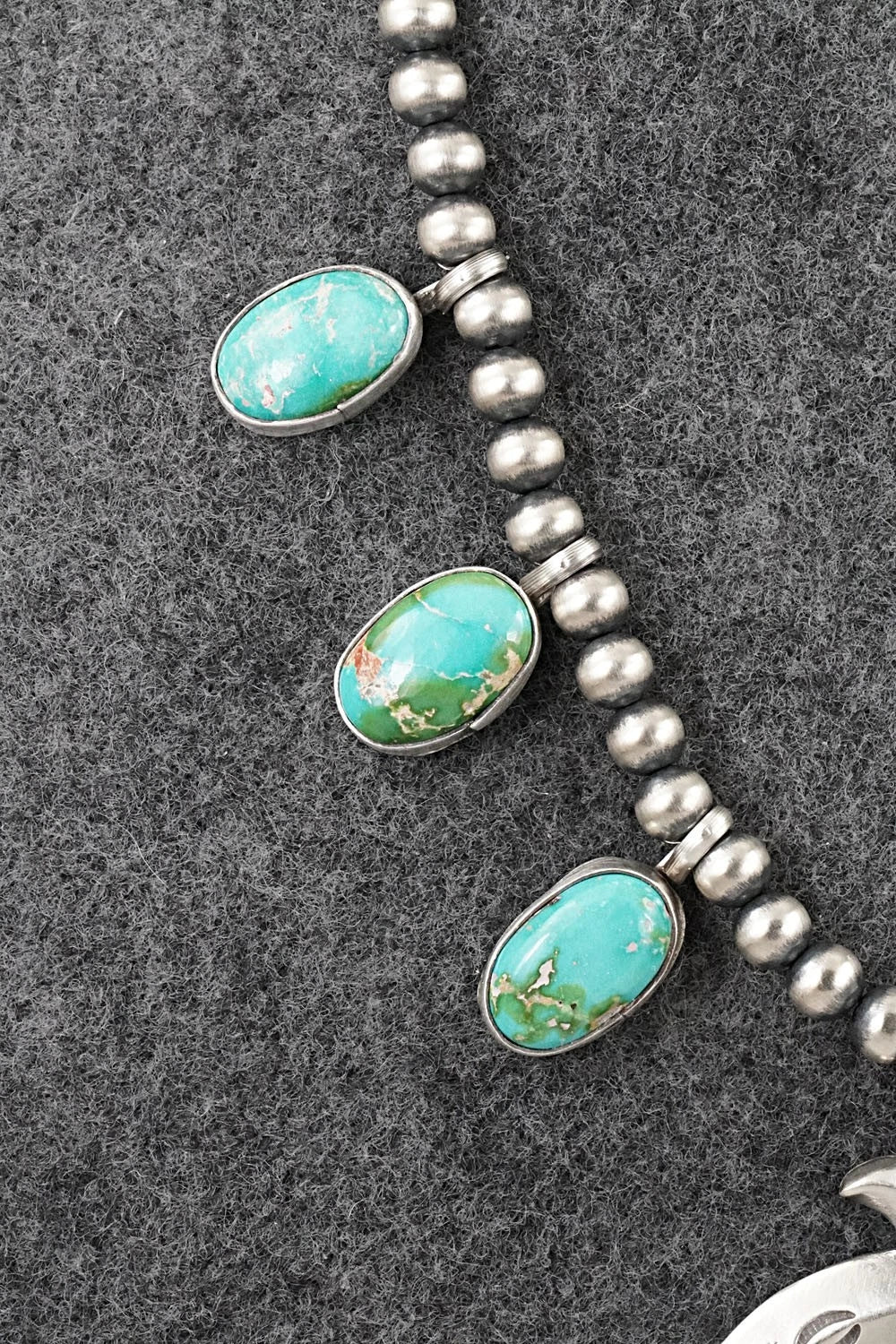 Turquoise & Sterling Silver Necklace - Latricia Largo