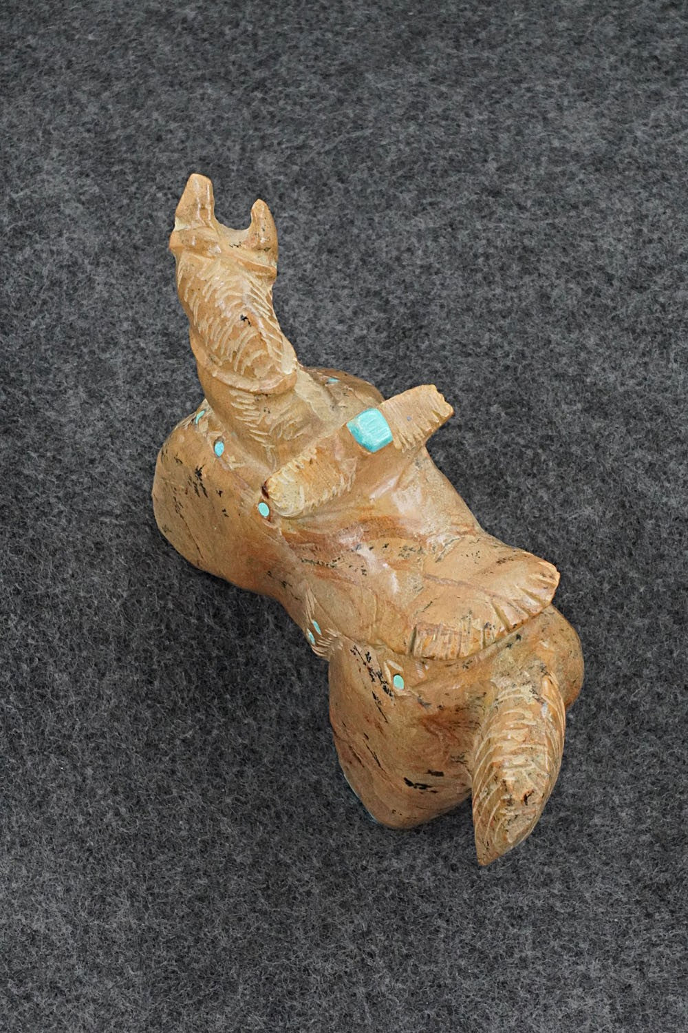 Horse Zuni Fetish Carving - Freddie Leekya