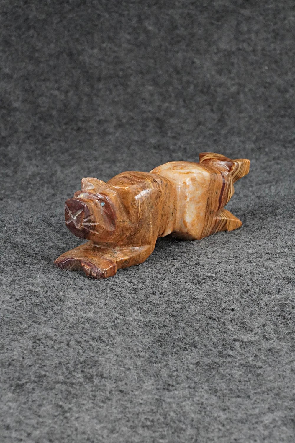 Mountain Lion Zuni Fetish Carving - Tony Mackel