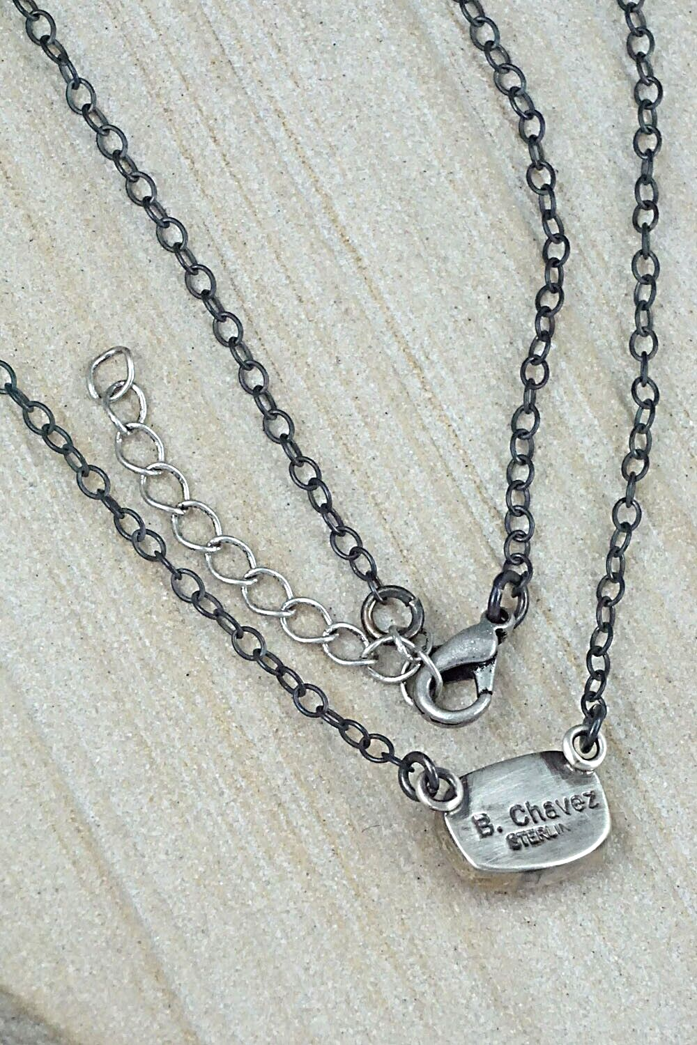 Spiny Oyster & Sterling Silver Necklace - Bernyse Chavez