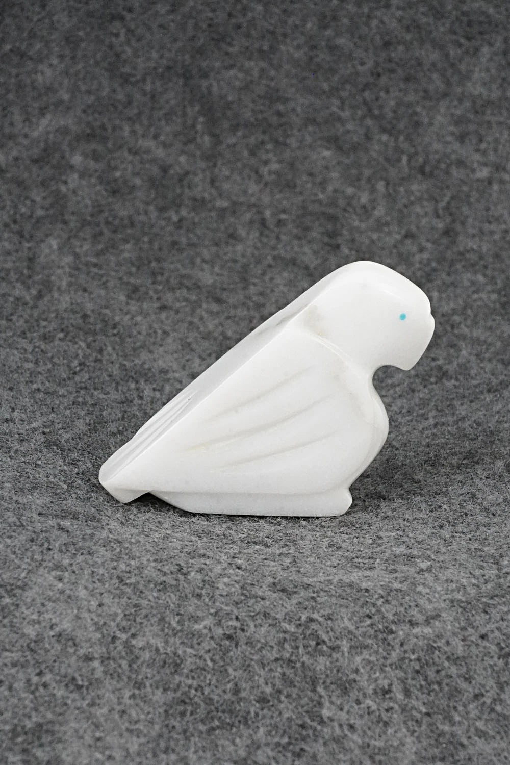 Eagle Zuni Fetish Carving - Clayton Panteah