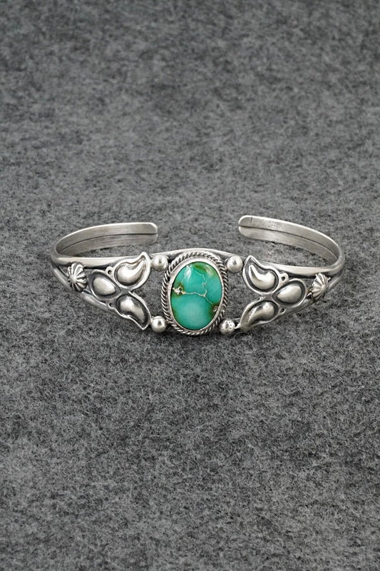 Turquoise & Sterling Silver Bracelet - Davey Morgan
