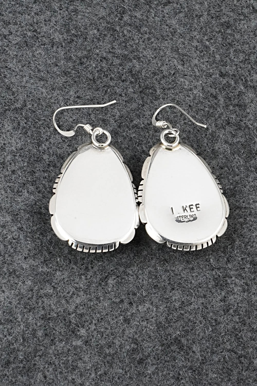 Turquoise & Sterling Silver Earrings - Irene Kee