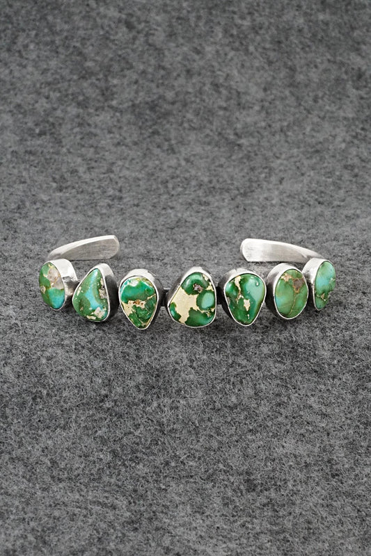 Turquoise & Sterling Silver Bracelet - Tom Lewis