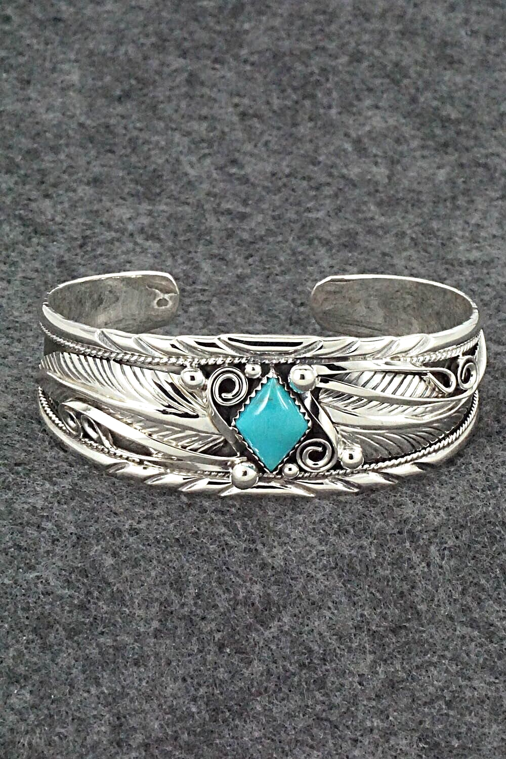 Turquoise & Sterling Silver Bracelet - Davey Morgan