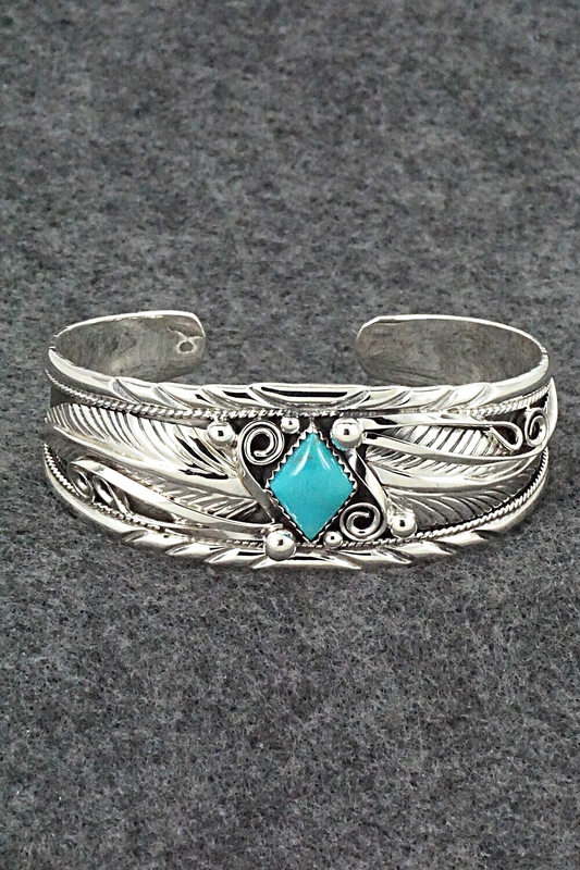 Turquoise & Sterling Silver Bracelet - Davey Morgan