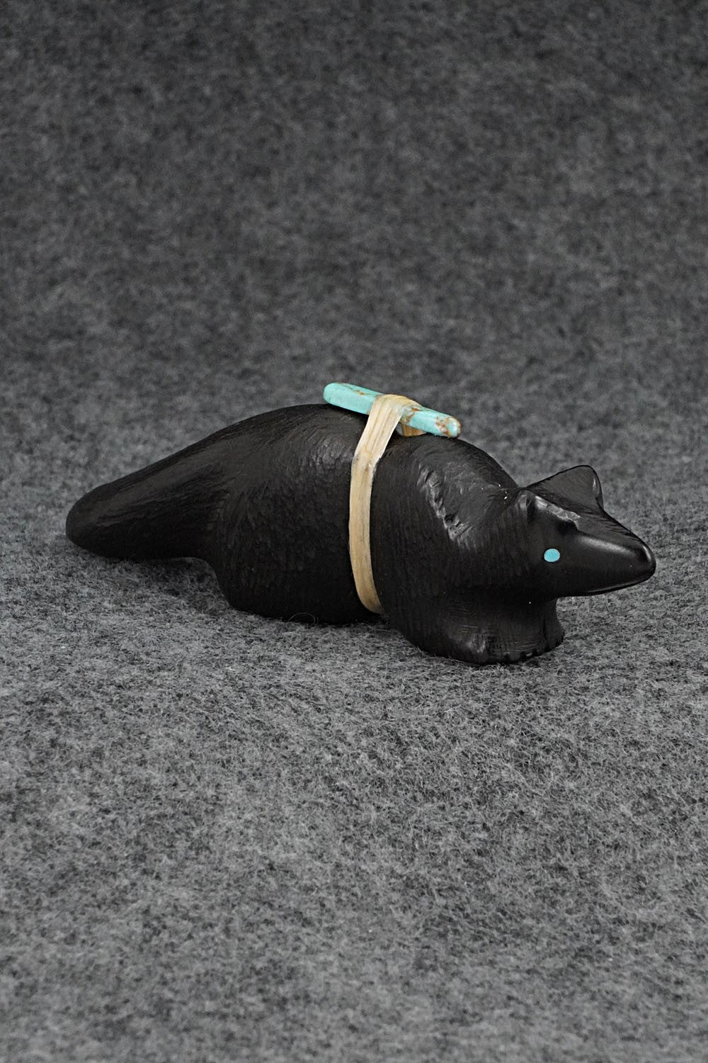 Wolf Zuni Fetish Carving - Herbert Halate