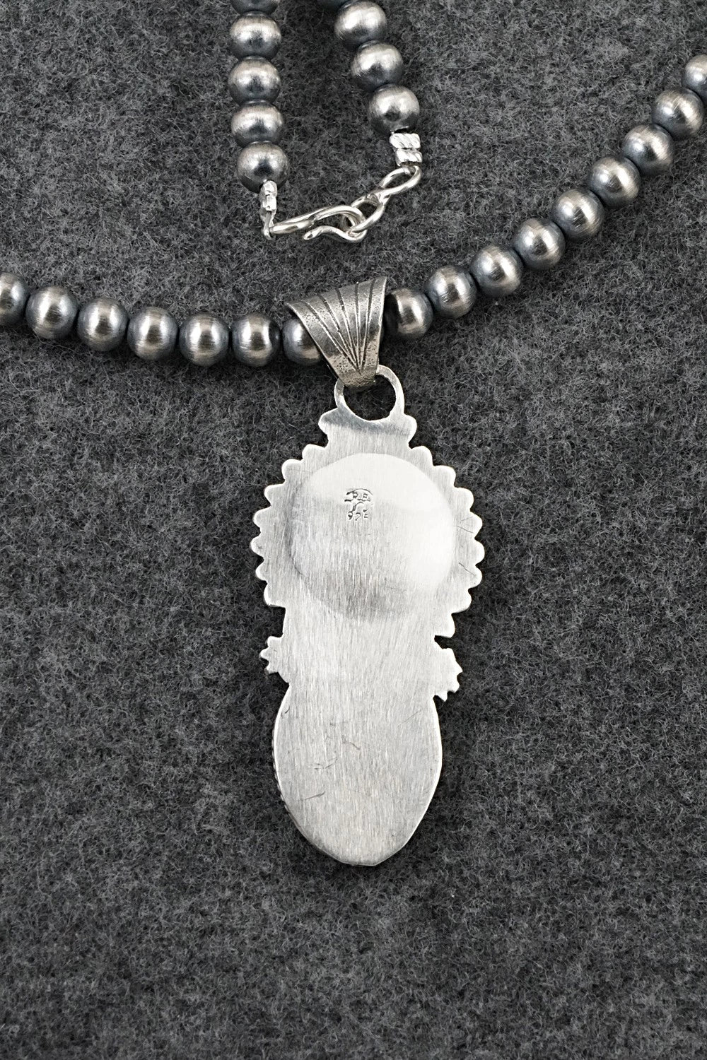 Turquoise & Sterling Silver Necklace - Sharon McCarthy