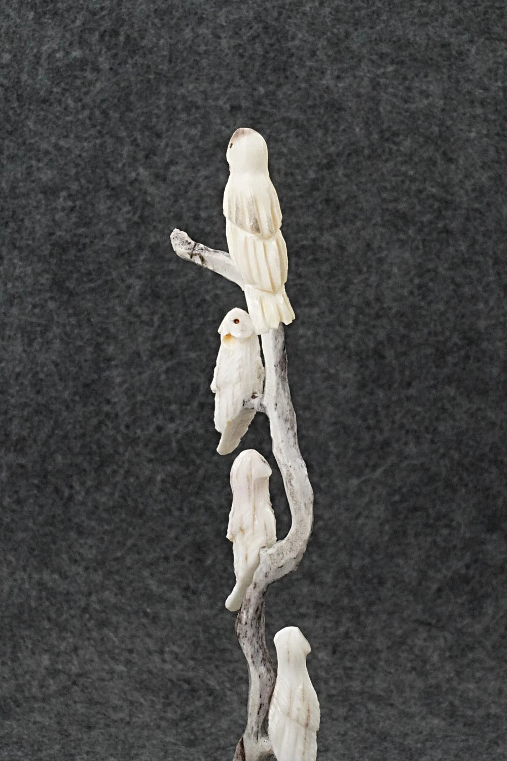 Owls Zuni Fetish Carving - Ruben Najera